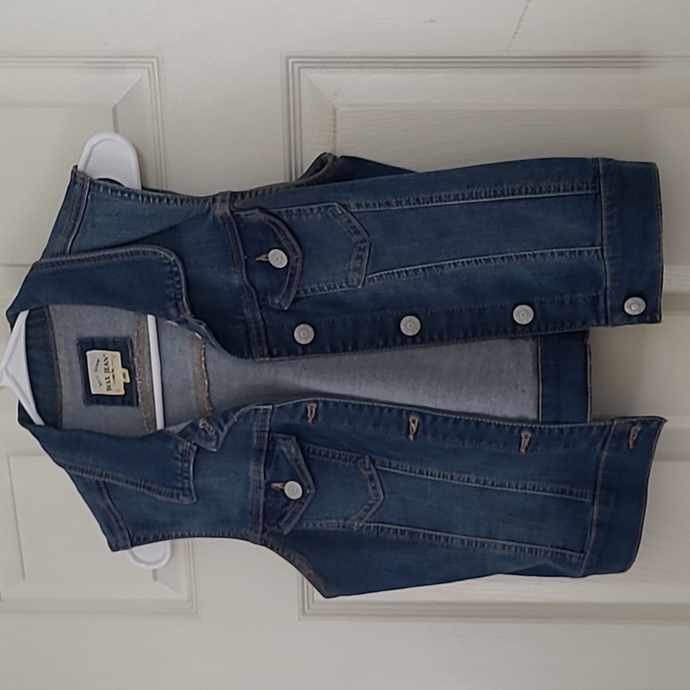 Wax Jean Denim Vest
